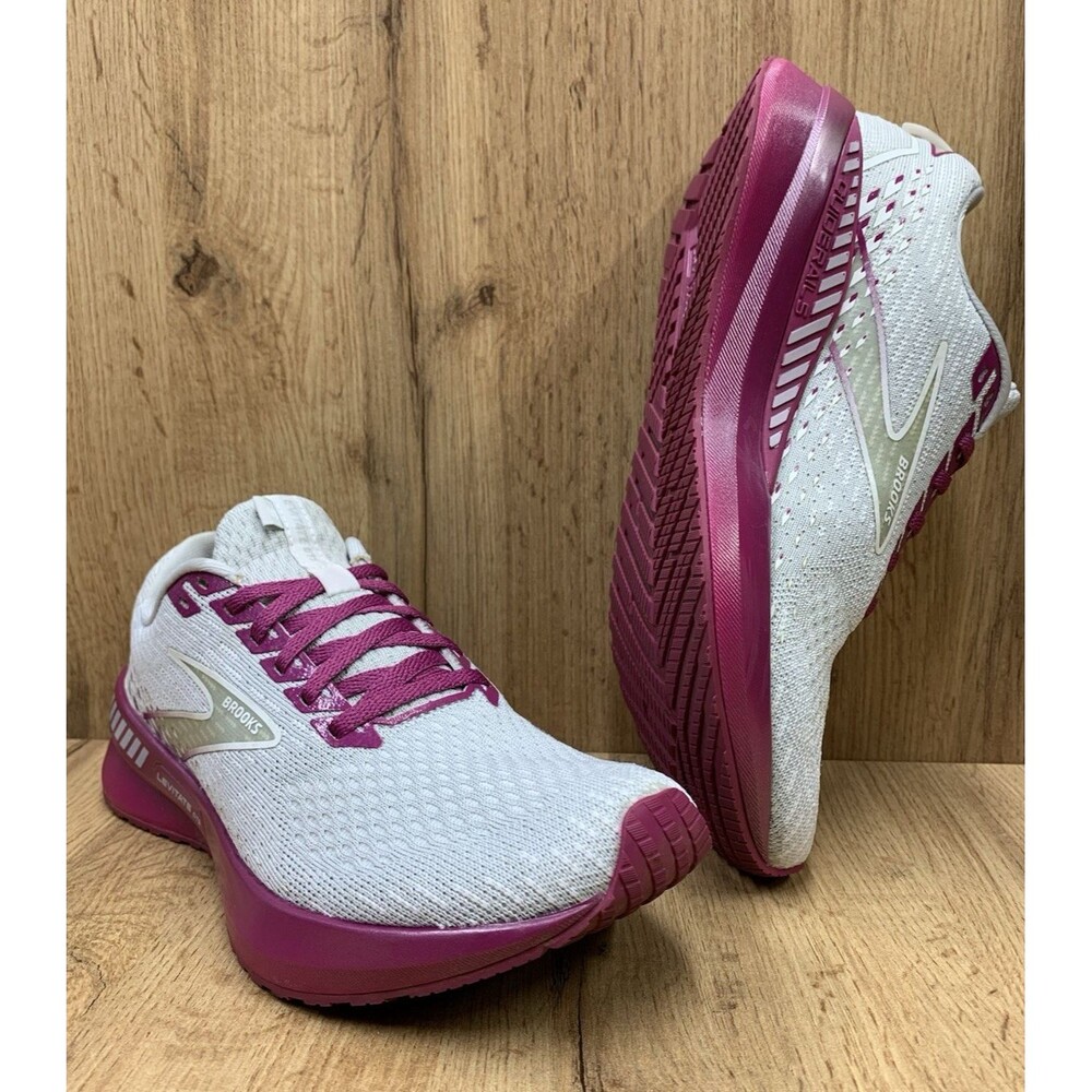 Brooks Levitate GTS 5 Women's Running Shoes Size 8.5 B (Medium) Gray Pink